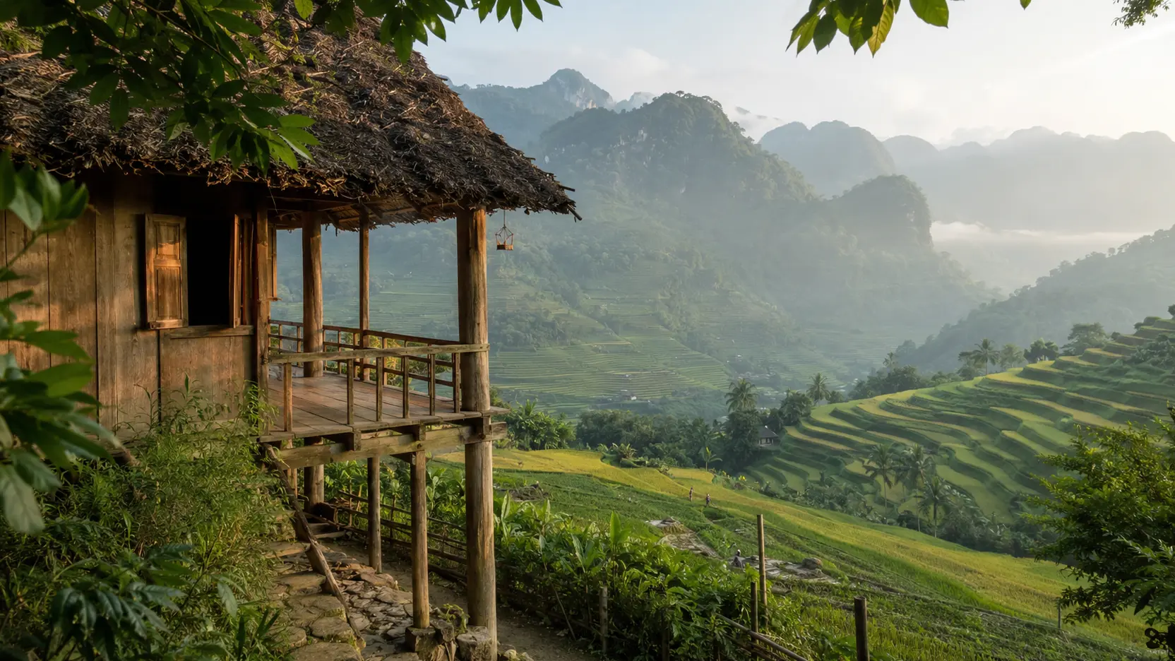 Locally operated cultural stay